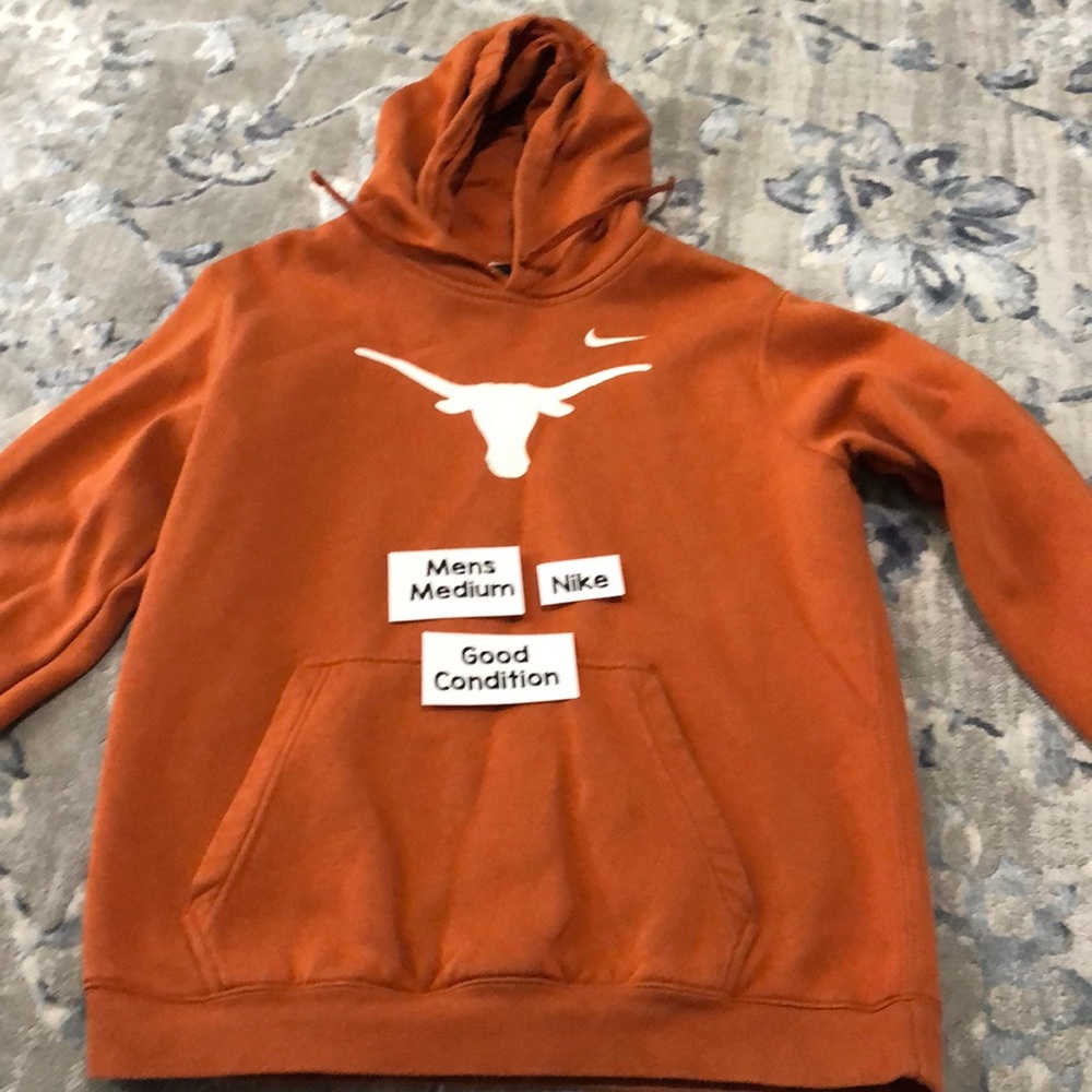 Nike Texas Longhorn hoodie Size M
